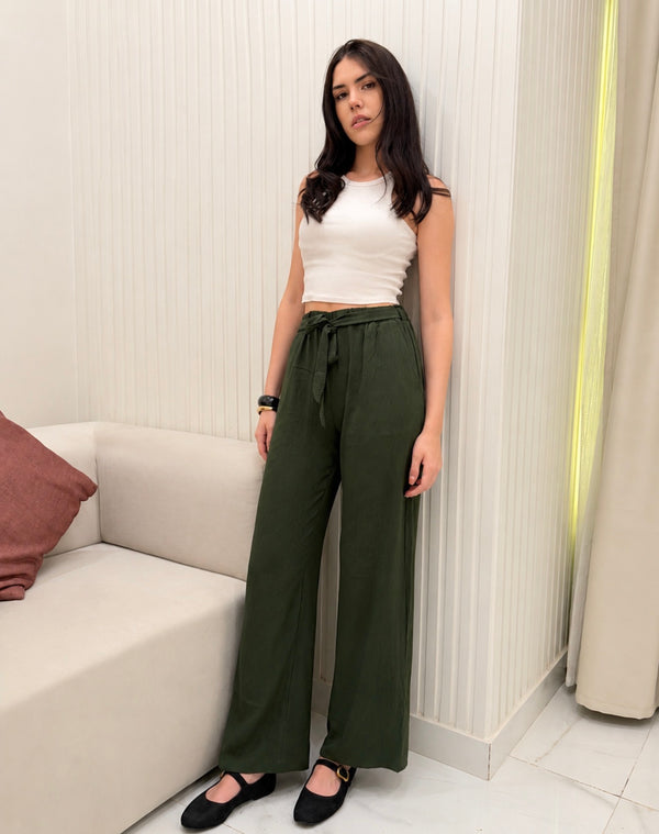 Olive Basic Cy Pants