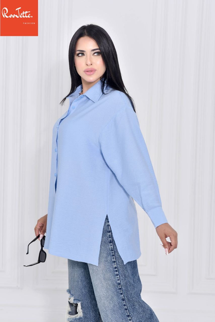 Baby Blue OverSized Chemise