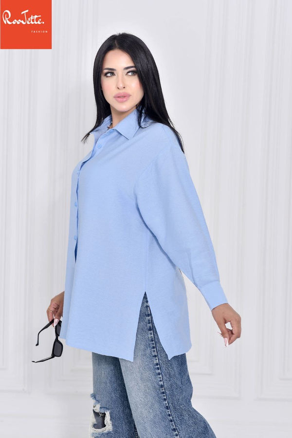 Baby Blue OverSized Chemise