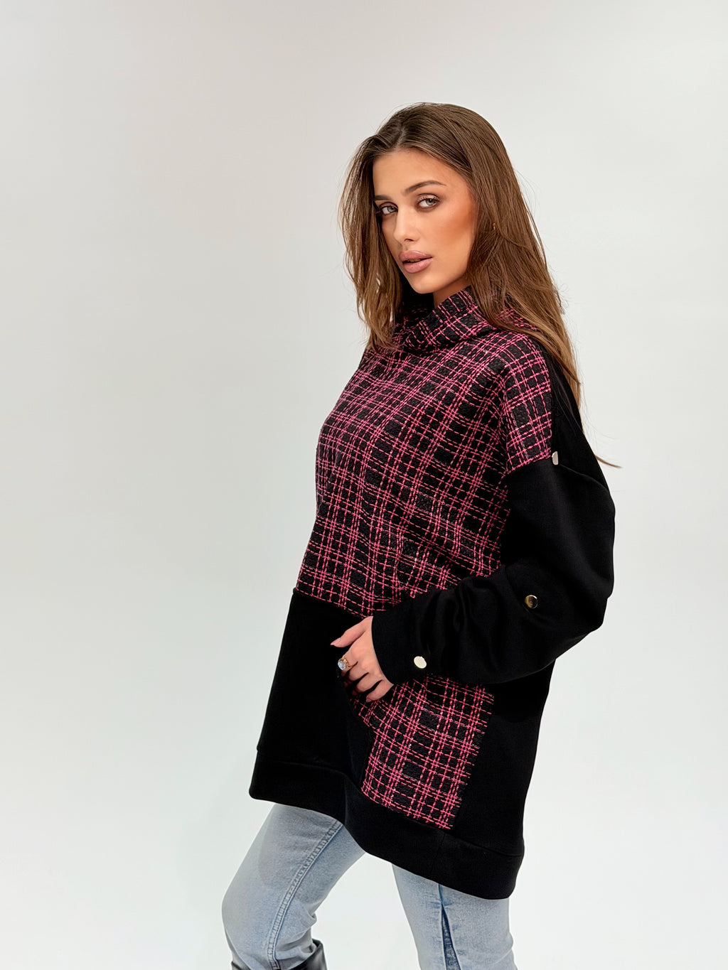 Bold mix sweater