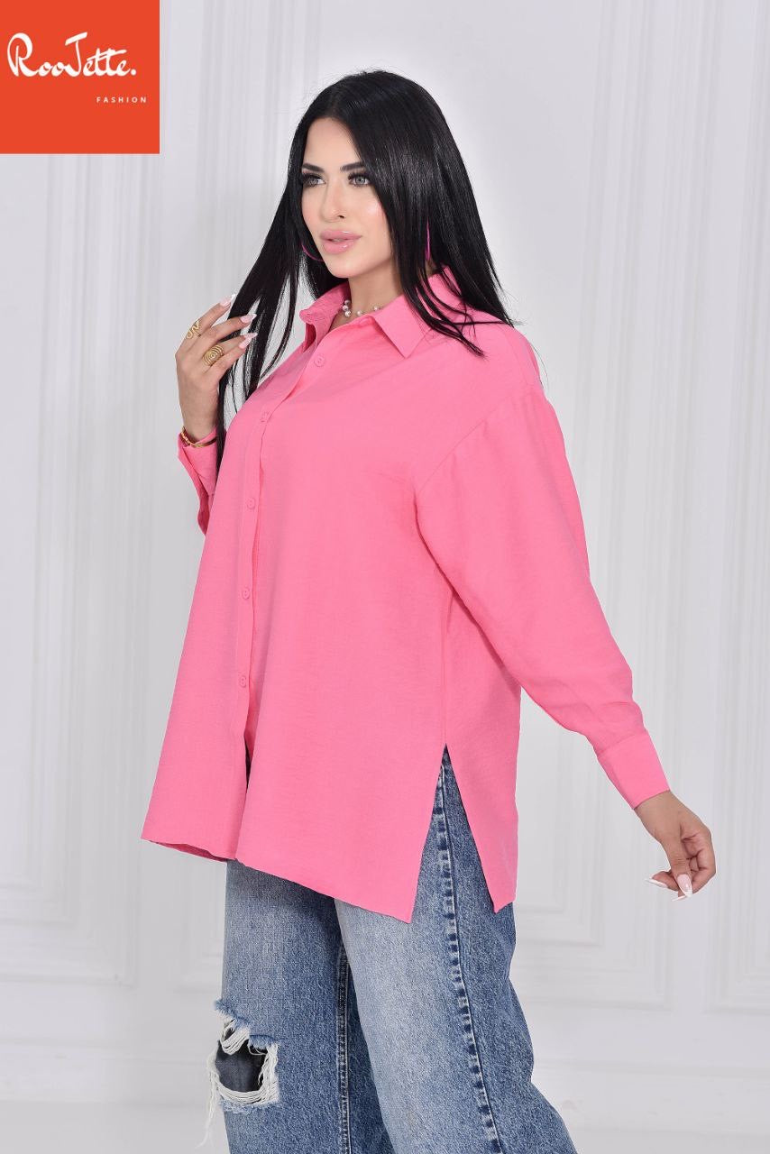 Pink OverSized Chemise