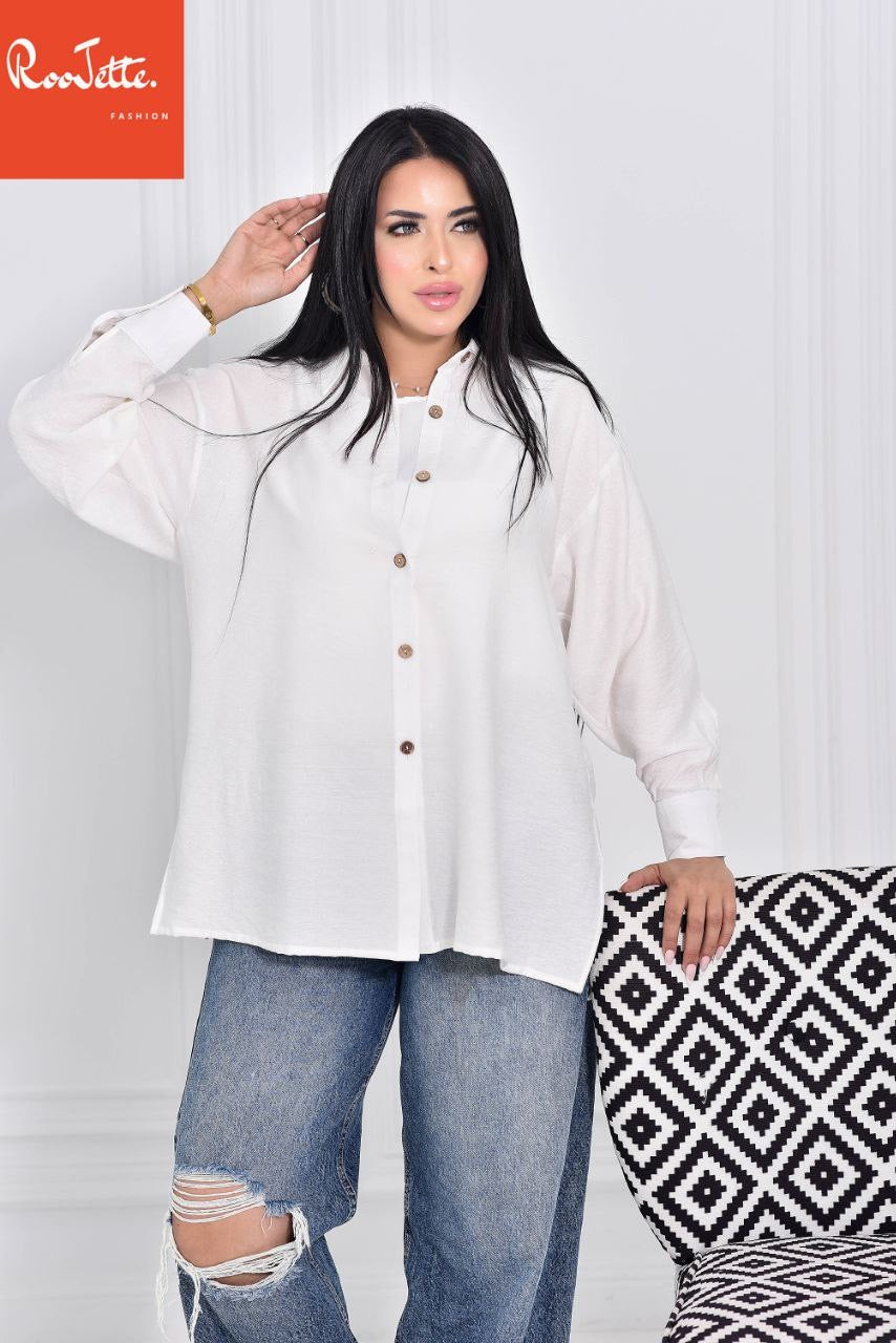 White OverSized Chemise