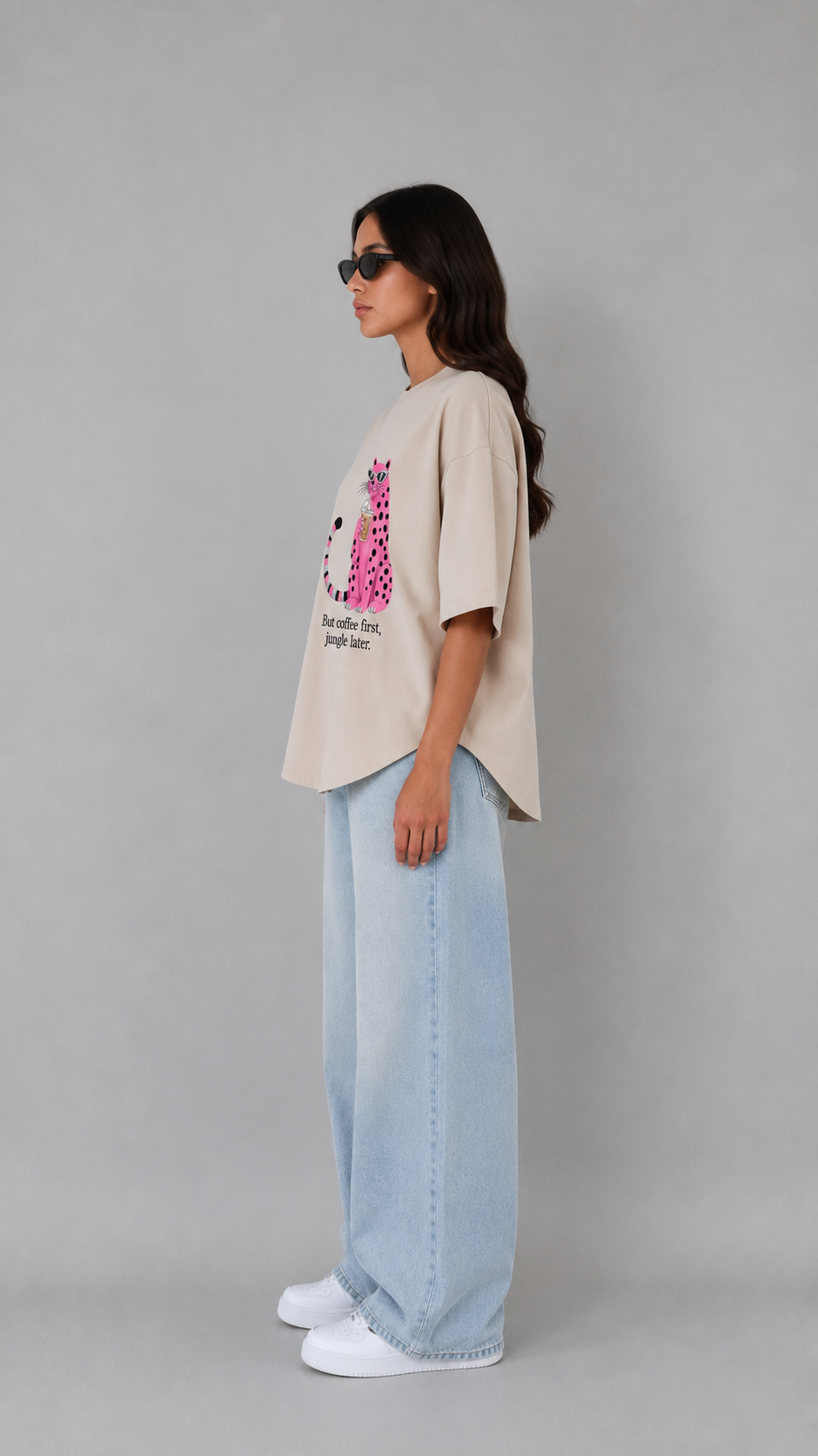 JUNGLE Later tee beige