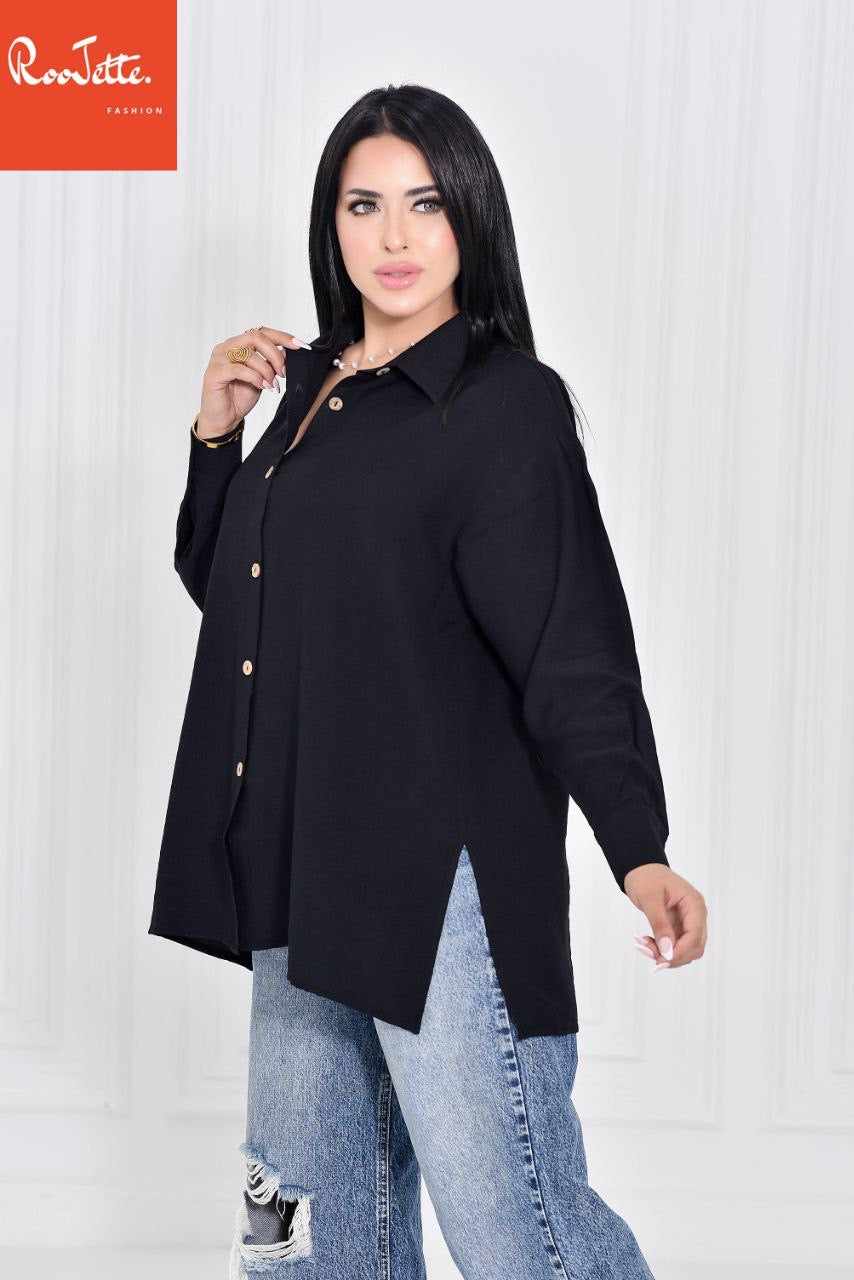 Black OverSized Chemise