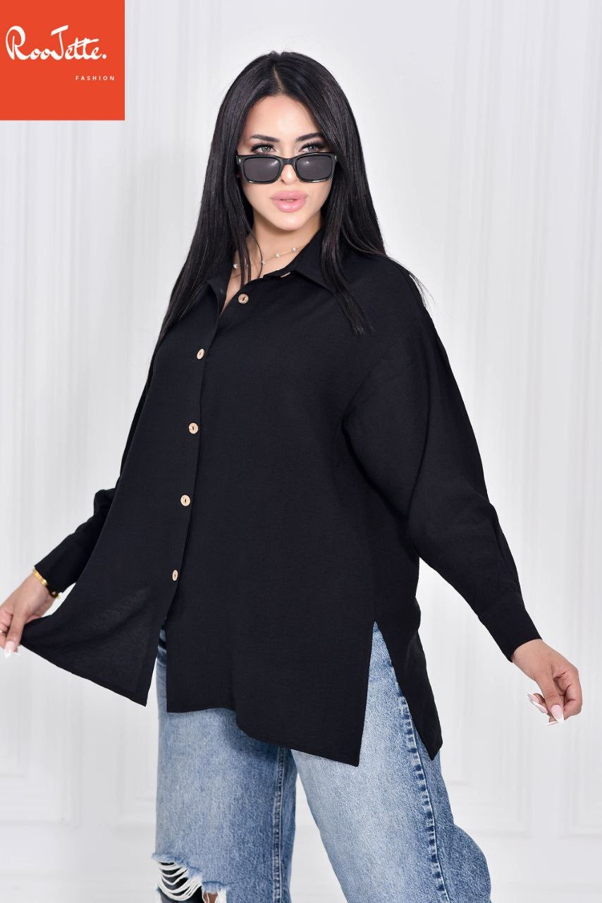 Black OverSized Chemise