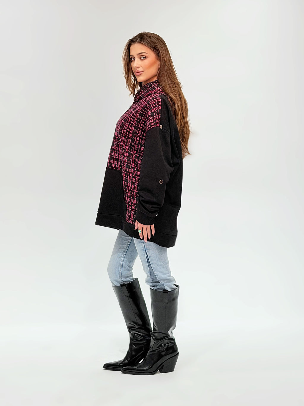 Bold mix sweater