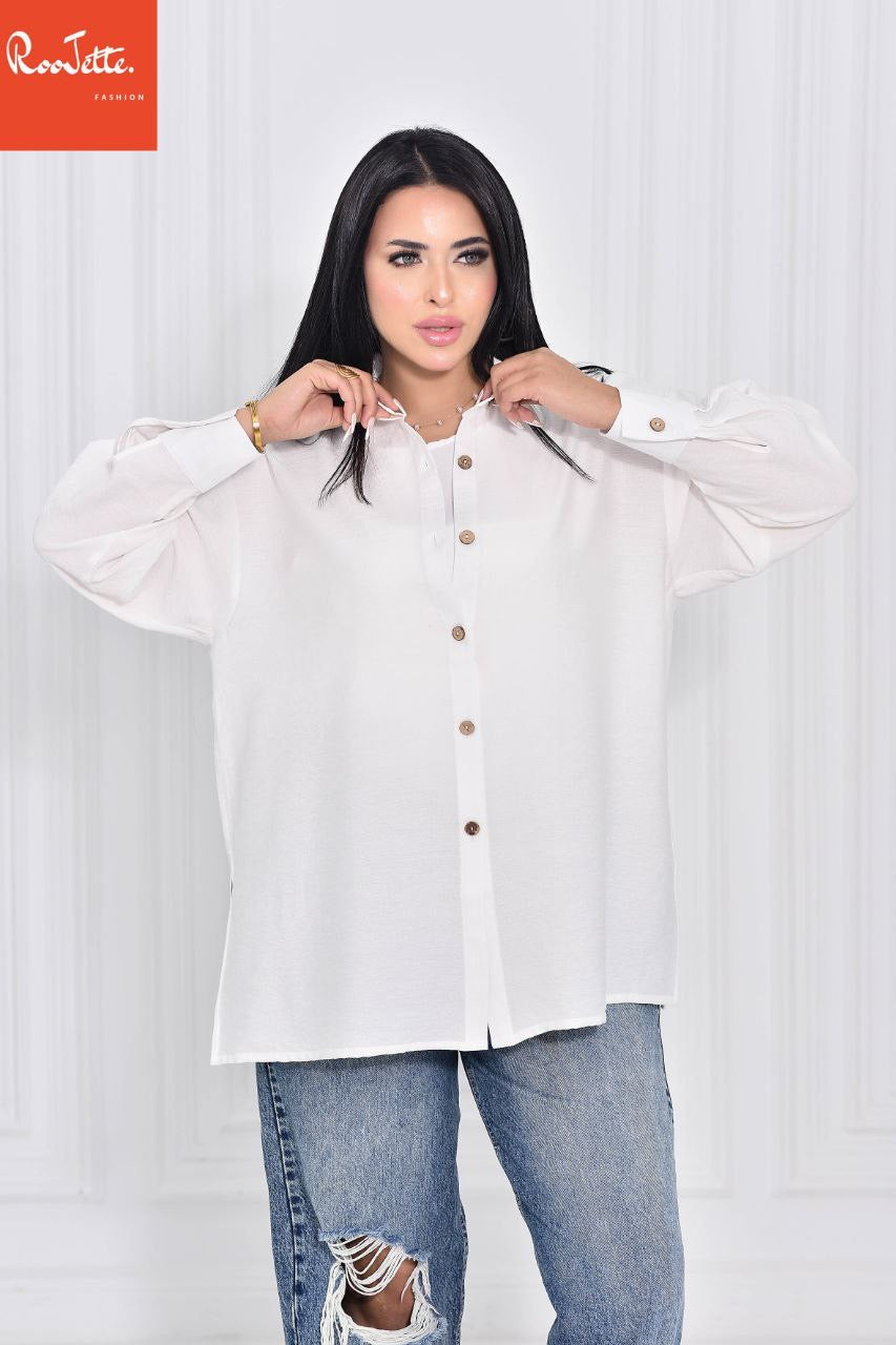 White OverSized Chemise