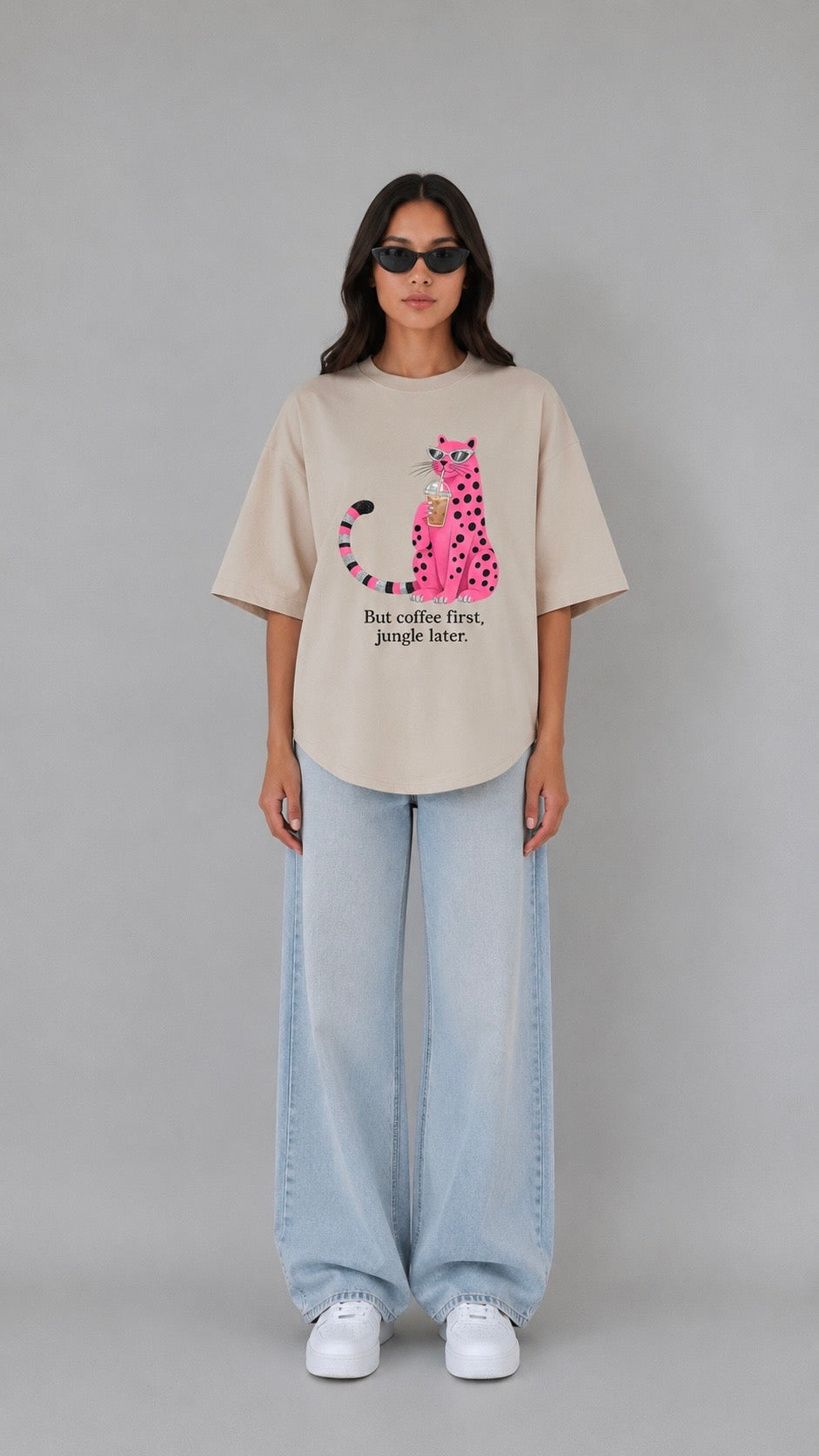 JUNGLE Later tee beige