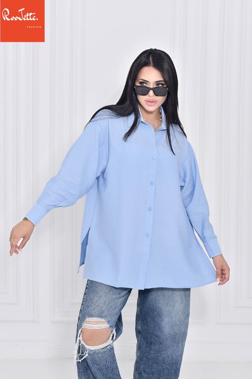 Baby Blue OverSized Chemise