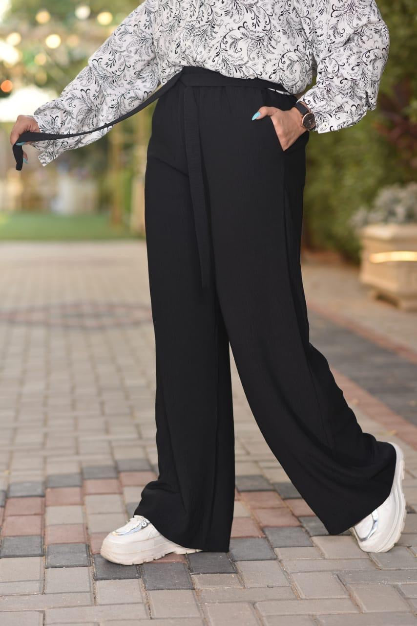 Black Basic Cy Pants