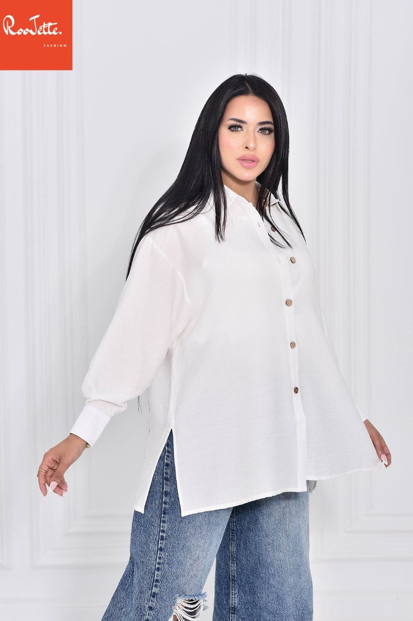 White OverSized Chemise