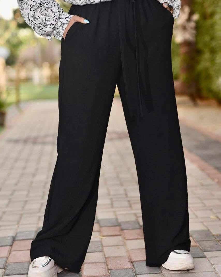 Black Basic Cy Pants