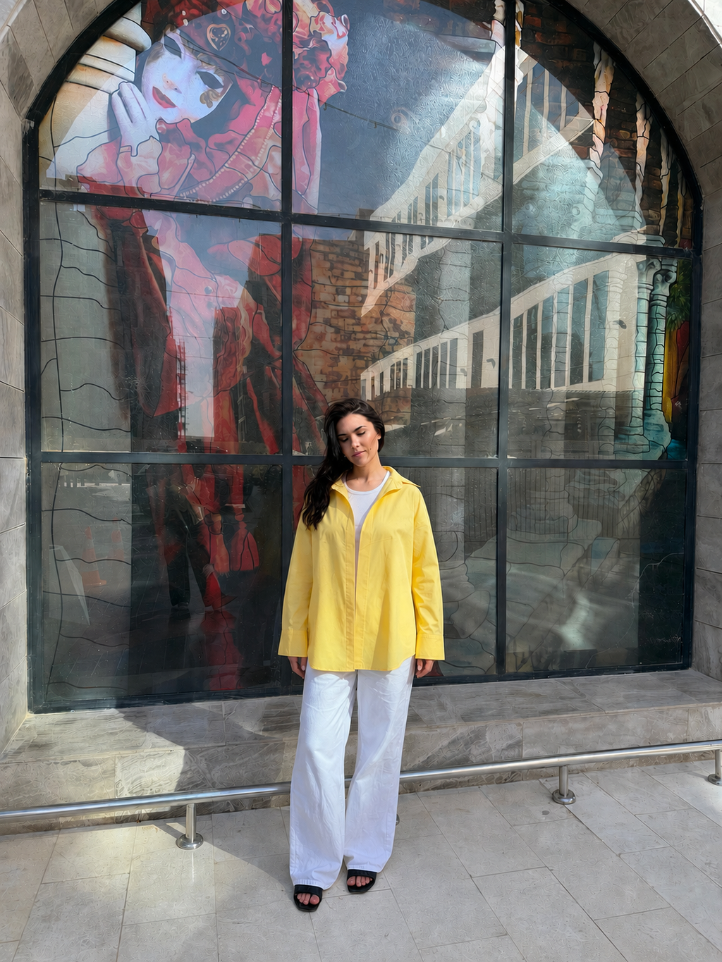 Pastel Yellow Chemise
