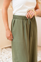 Olive baloon pants 🫒