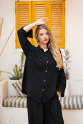 Black OverSized Chemise