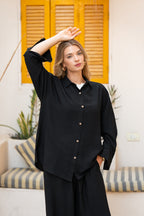 Black OverSized Chemise