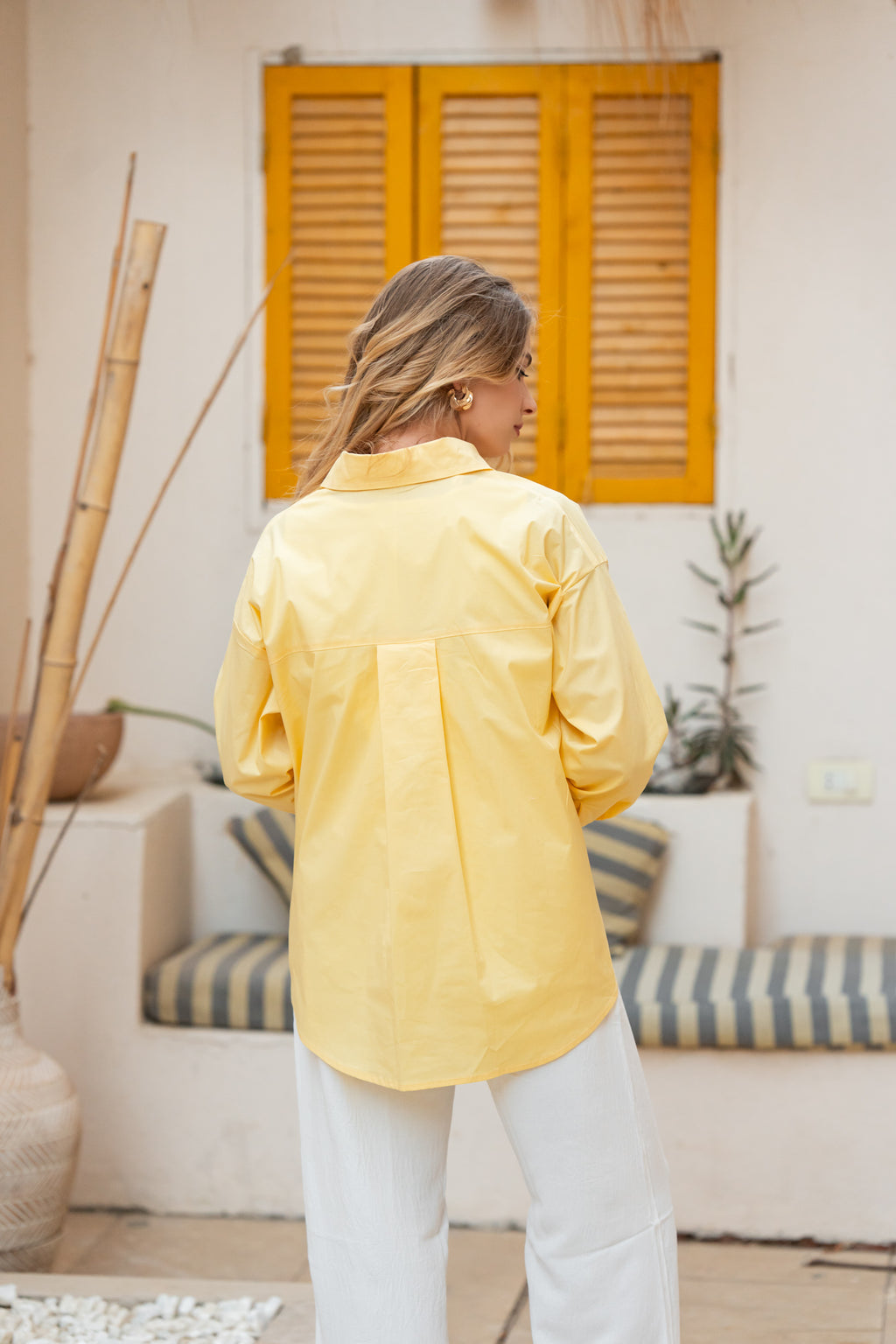 Pastel Yellow Chemise