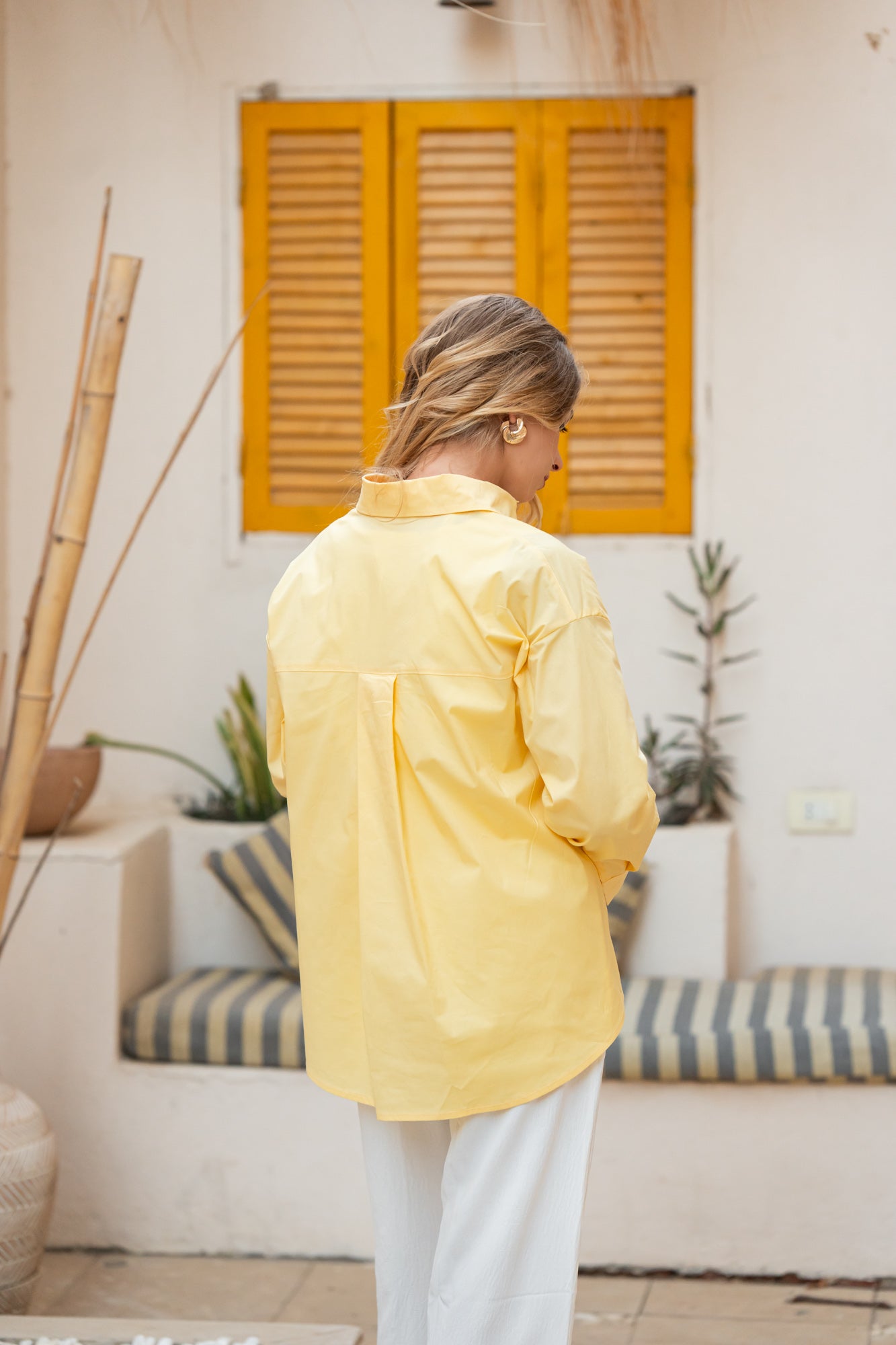 Pastel Yellow Chemise