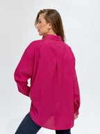 Fushia Basic Essential Chemise