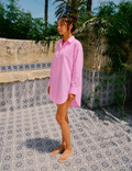 Pink Poplin Shirt