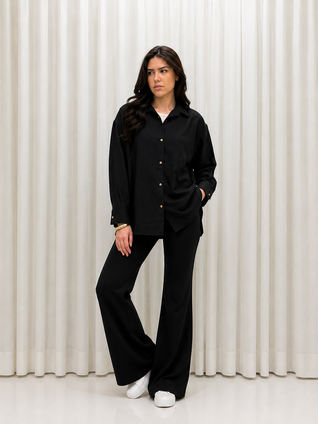 Black OverSized Chemise
