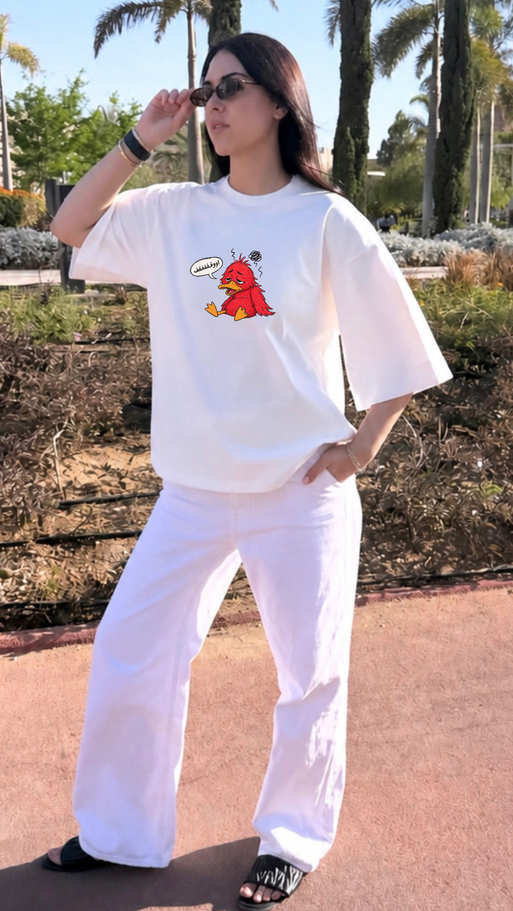 UFFF white Half tee