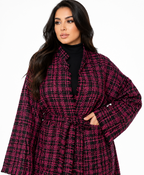 Pink-Noir Coat